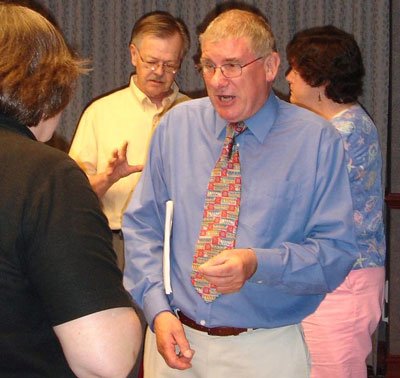 Dr. Callum Fraser, the special guest at the 2006 Westgard Workshops